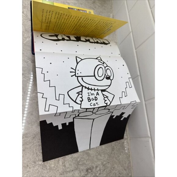 Dog Man: Grime and Punishment hardcover graphic novel by Dav Pilkey. Like New - Picture 5 of 6